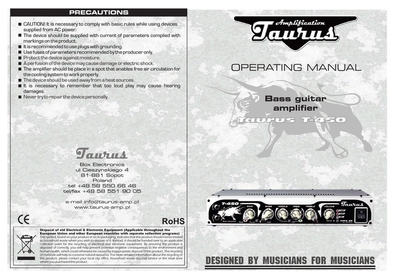 Taurus T-450 operating manual