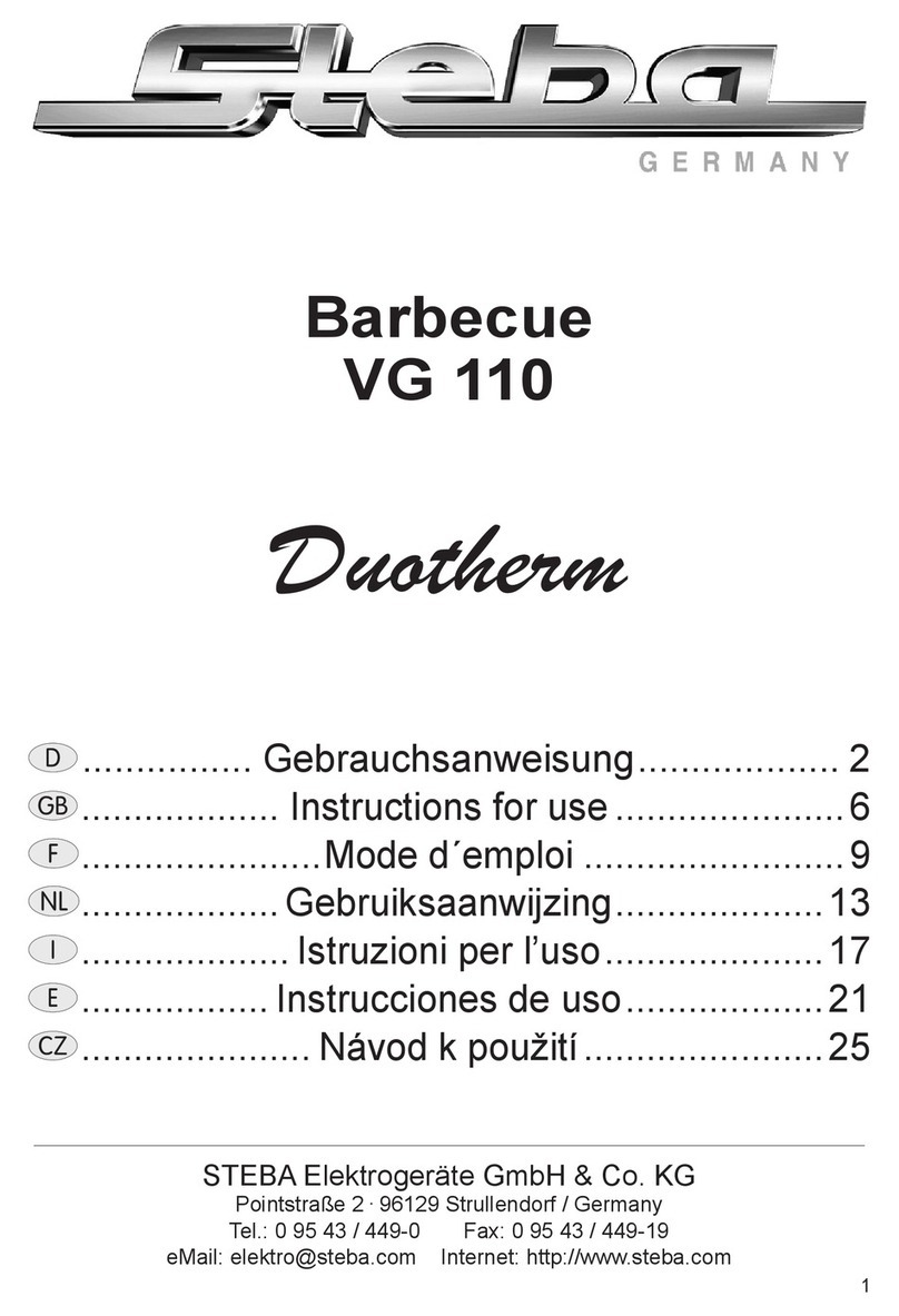 Steba VG 110 User manual
