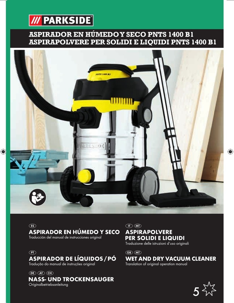 Parkside PNTS 1400 B1 Owner's manual