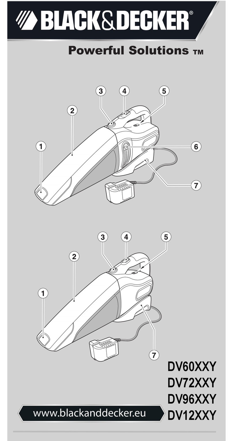 Black & Decker DV60XXY User manual