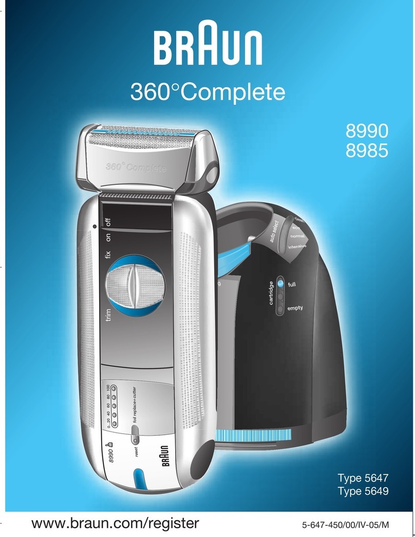 Braun 8985 manual
