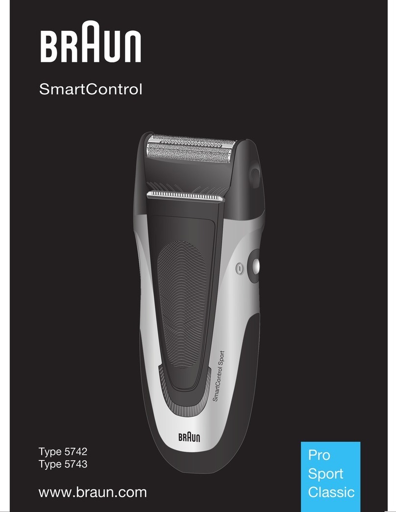 Braun Pro User manual