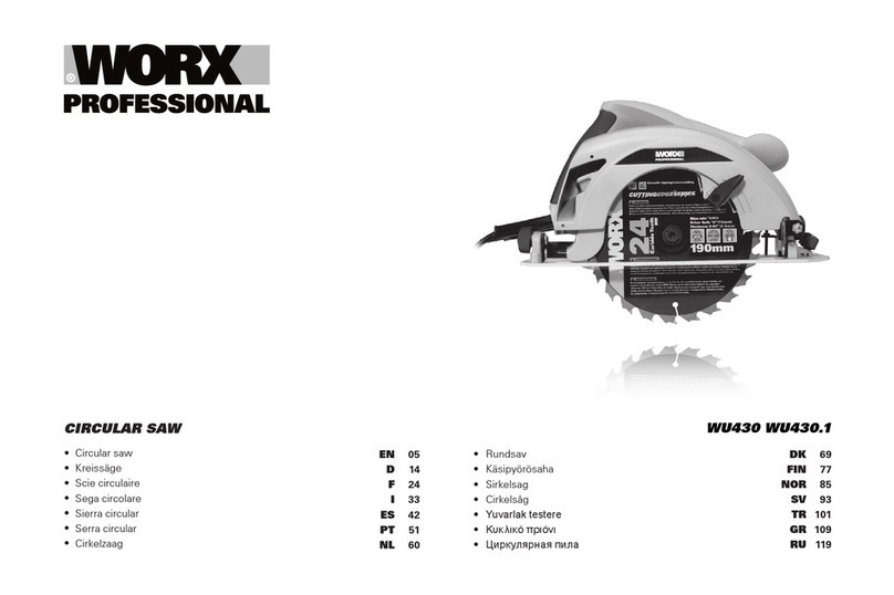 Worx WU430 manual