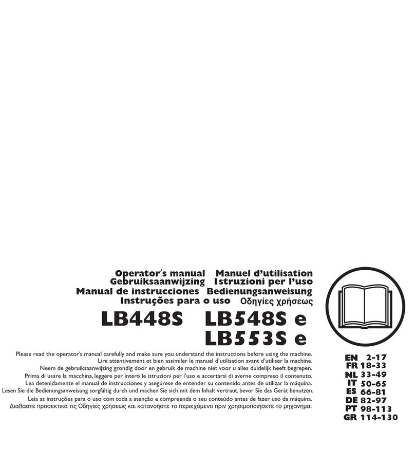 Husqvarna LB448S User manual