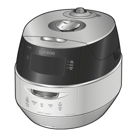 Cuckoo CRP-FH10 Fuzzy Series User manual