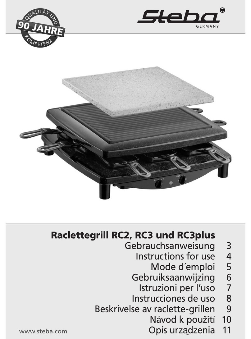 Steba RC2 Instructions for use