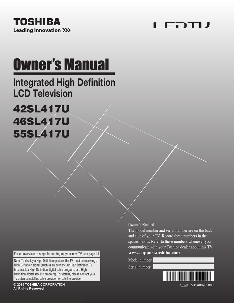 Toshiba 42SL417U User manual