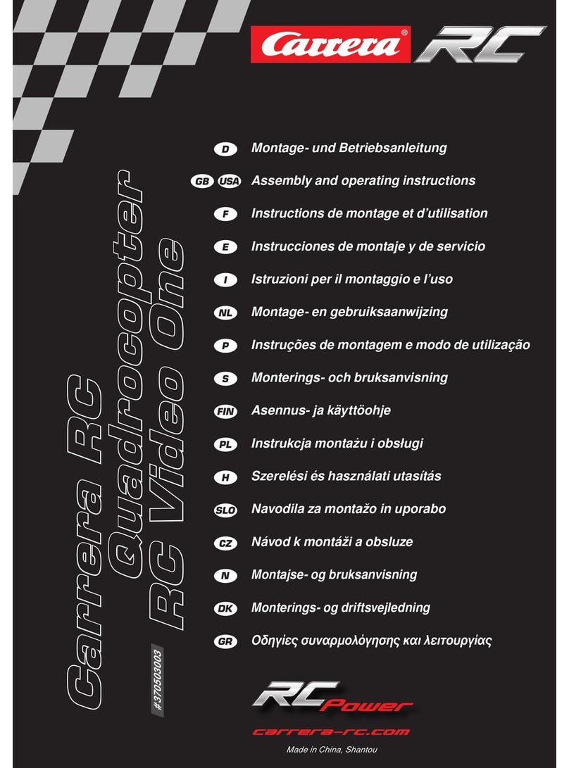 Carrera Video One 370503003 User manual