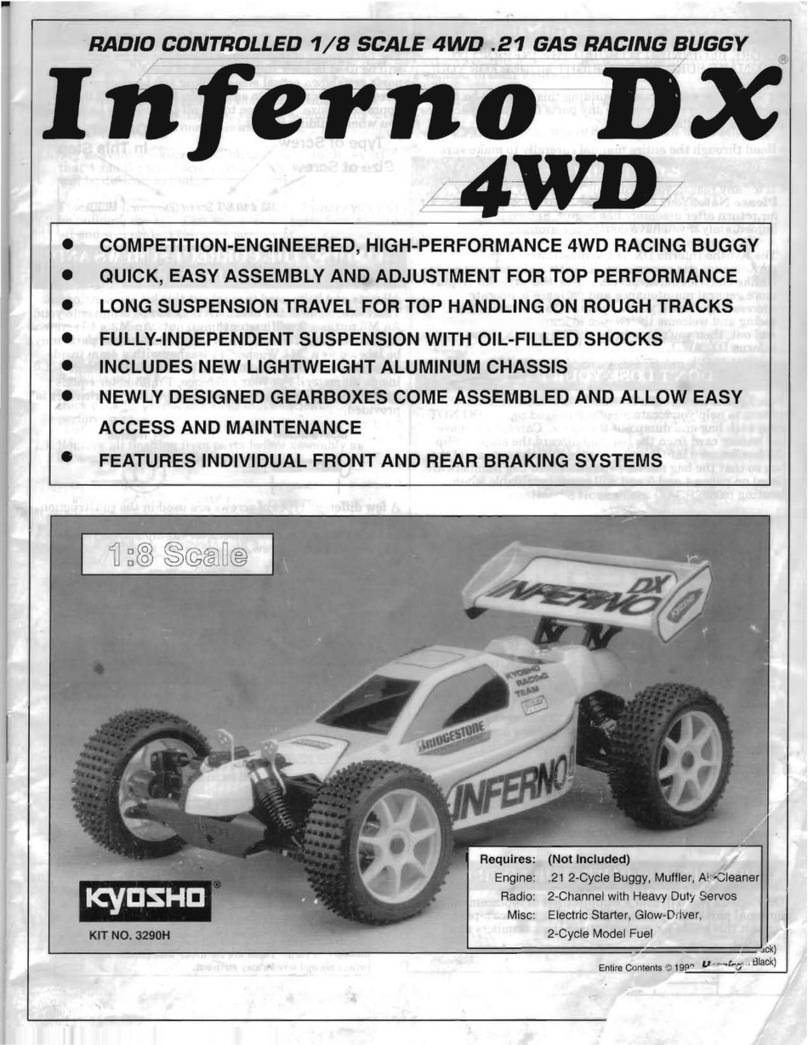 Kyosho inferno DX 4WD user manual