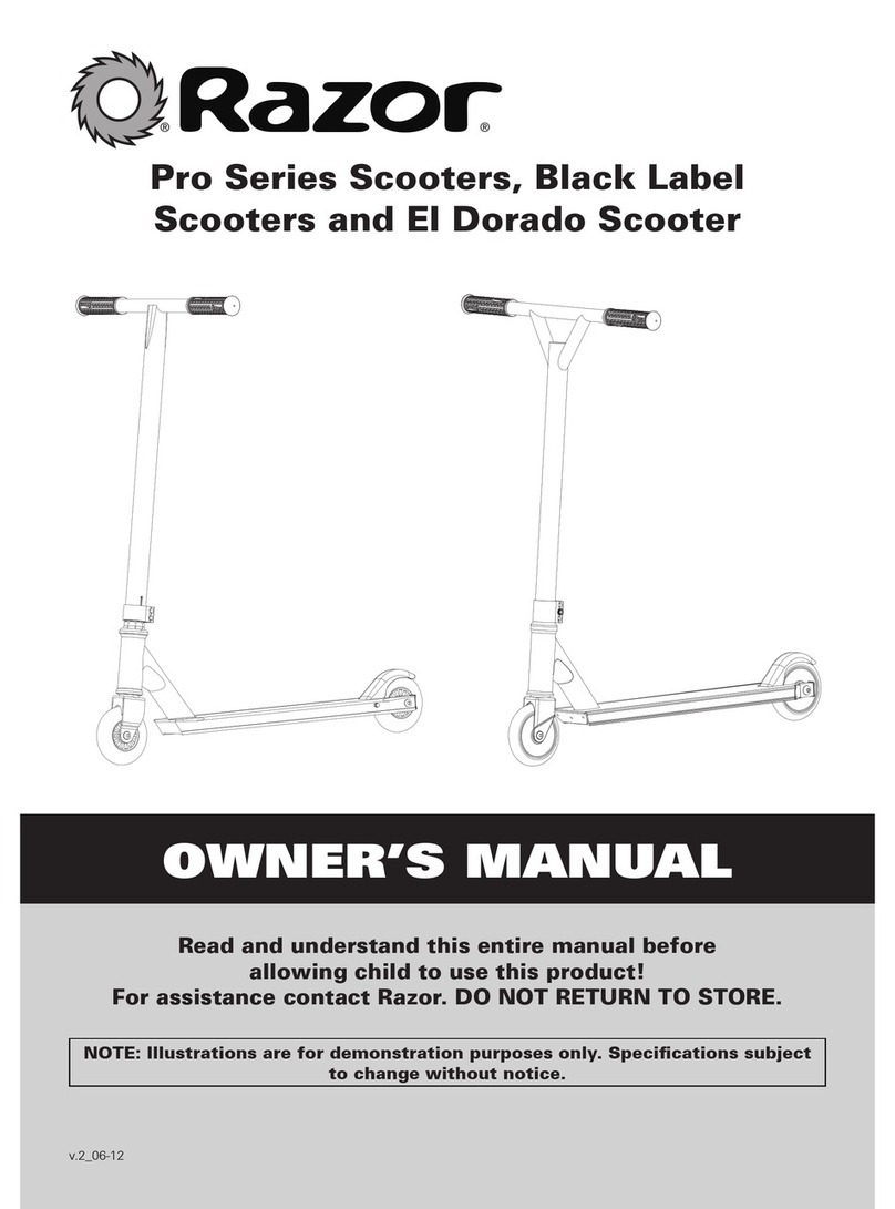 Razor Pro Series User manual Razor Pro Series User manual