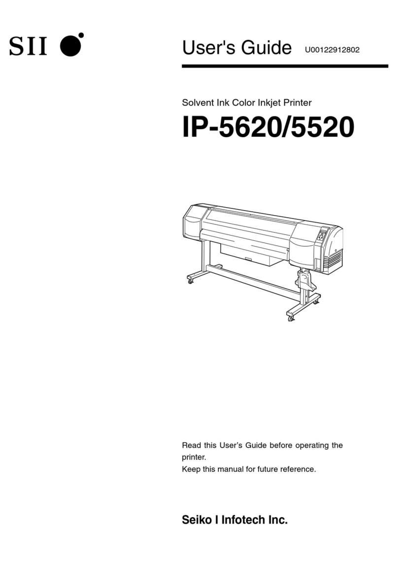SII IP-5520 User manual SII IP-5520 User manual