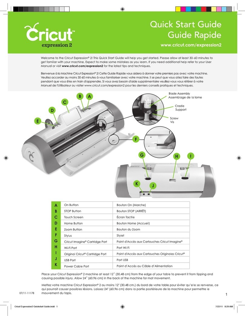 Cricut Expression 2 User manual Cricut Expression 2 User manual