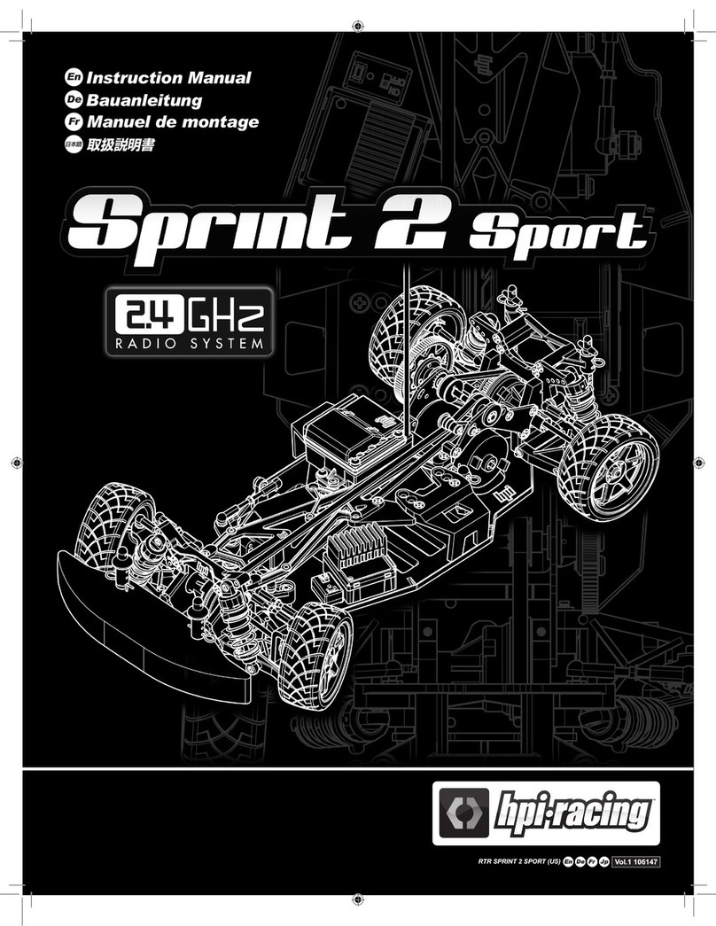 HPI Racing Sprint 2 sport instruction manual