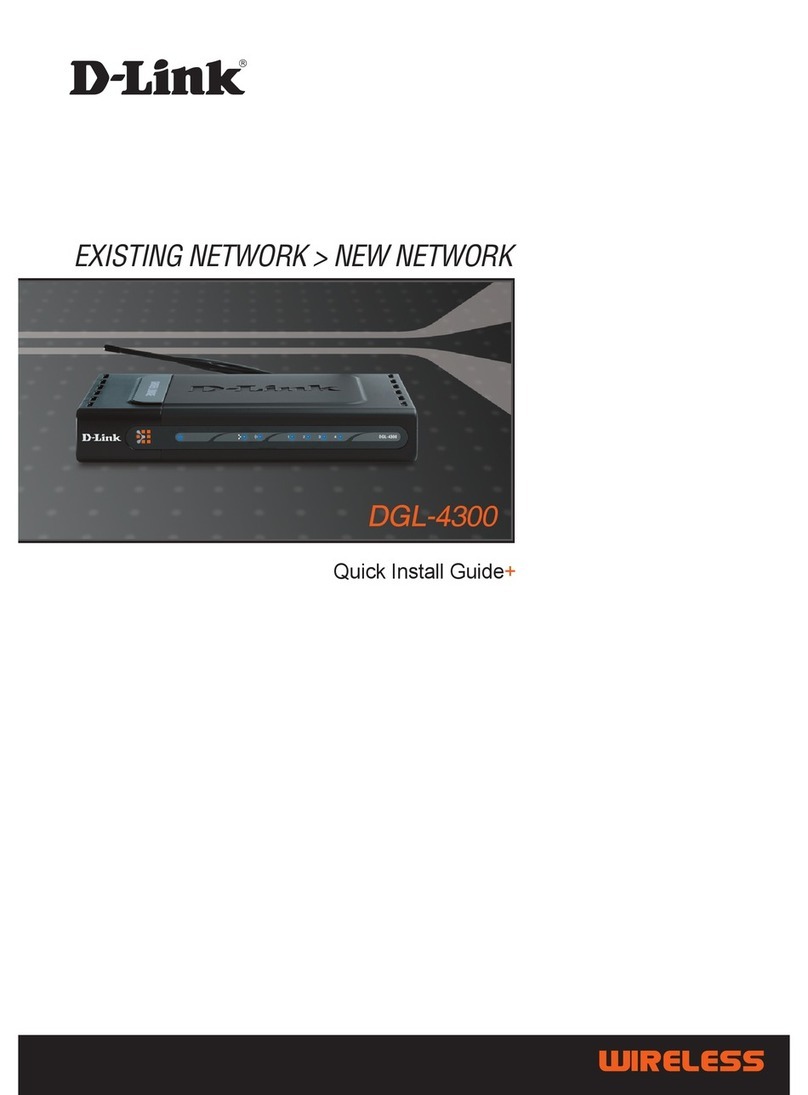 D-Link DGL-4300 - GamerLounge Wireless 108G Gaming... User manual