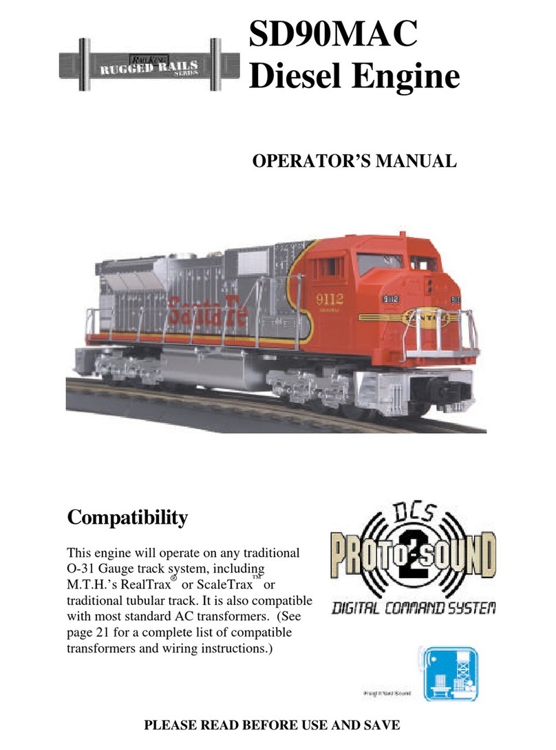 rugged rails sd90mac Operator's manual