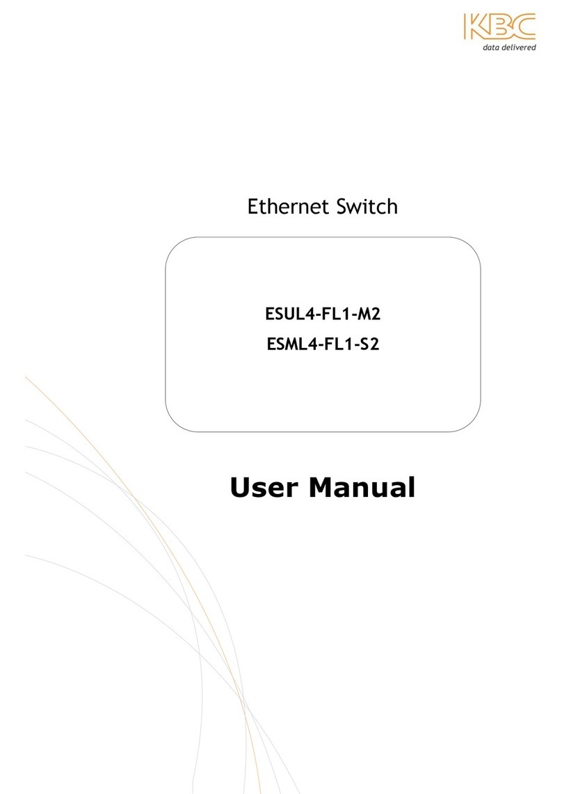 KBC ESUL4-FL1-M2 User manual KBC ESUL4-FL1-M2 User manual
