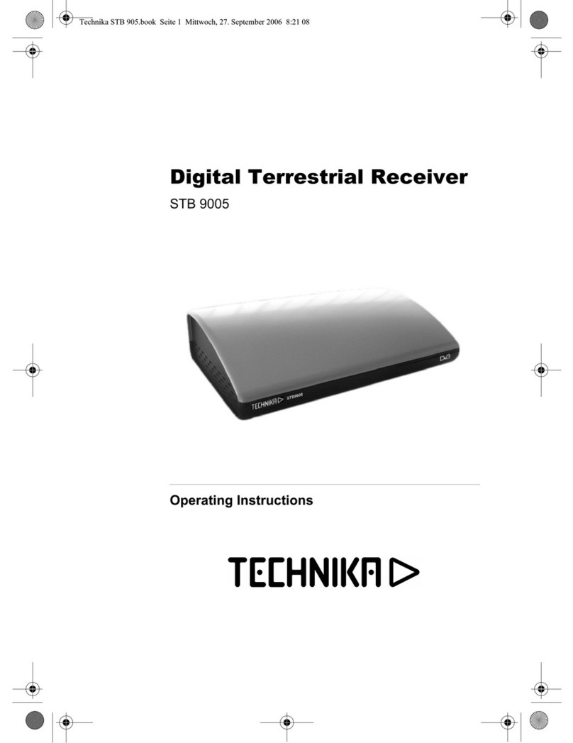Technika STB 9005 User manual