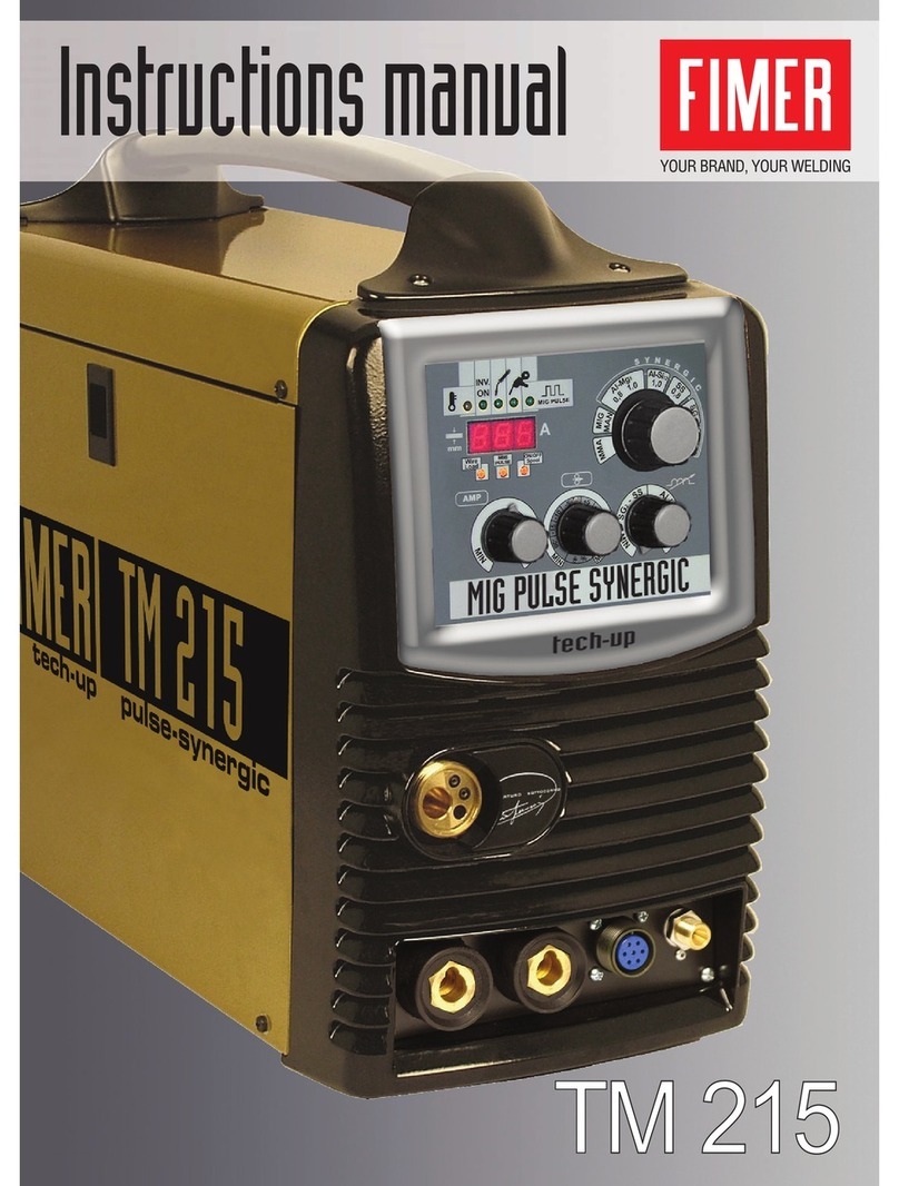 Fimer TM 215 instruction manual