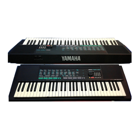 Yamaha PortaTone PSR-75 product manual
