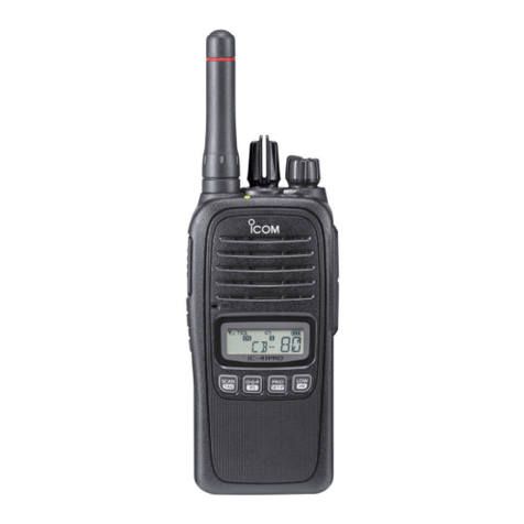 Icom IC-41PRO Installation guide
