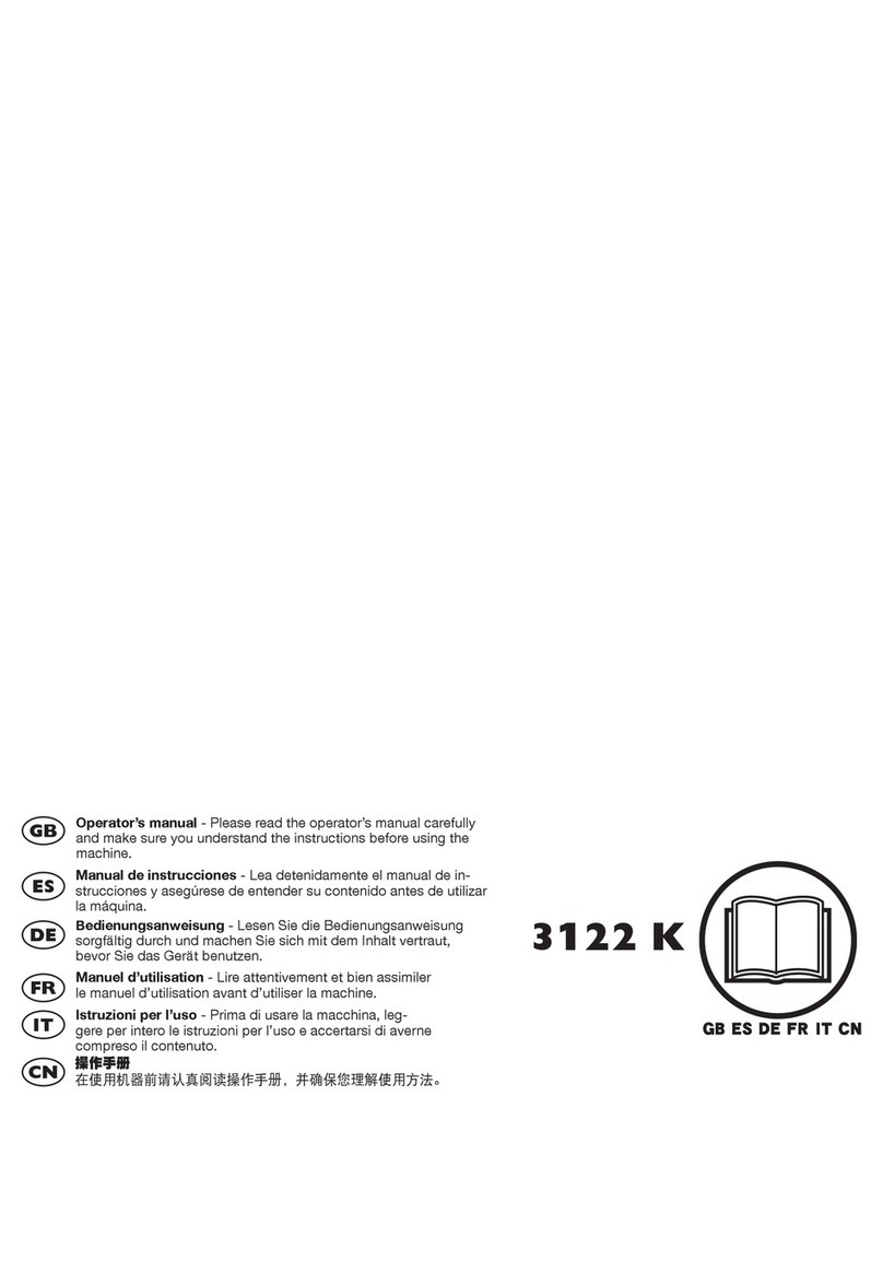 Husqvarna 3122 k Operator's manual