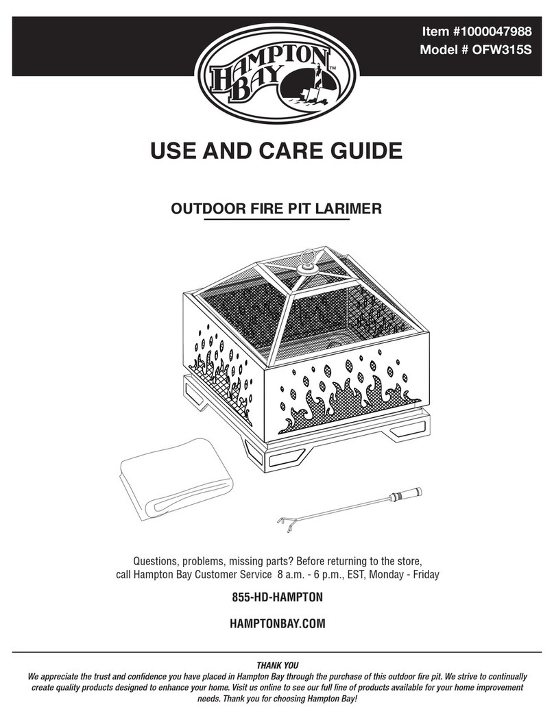 HAMPTON BAY OFW315S User manual