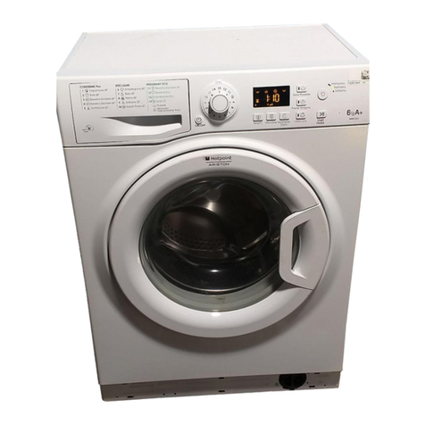 Hotpoint Ariston WMSG 601 User manual