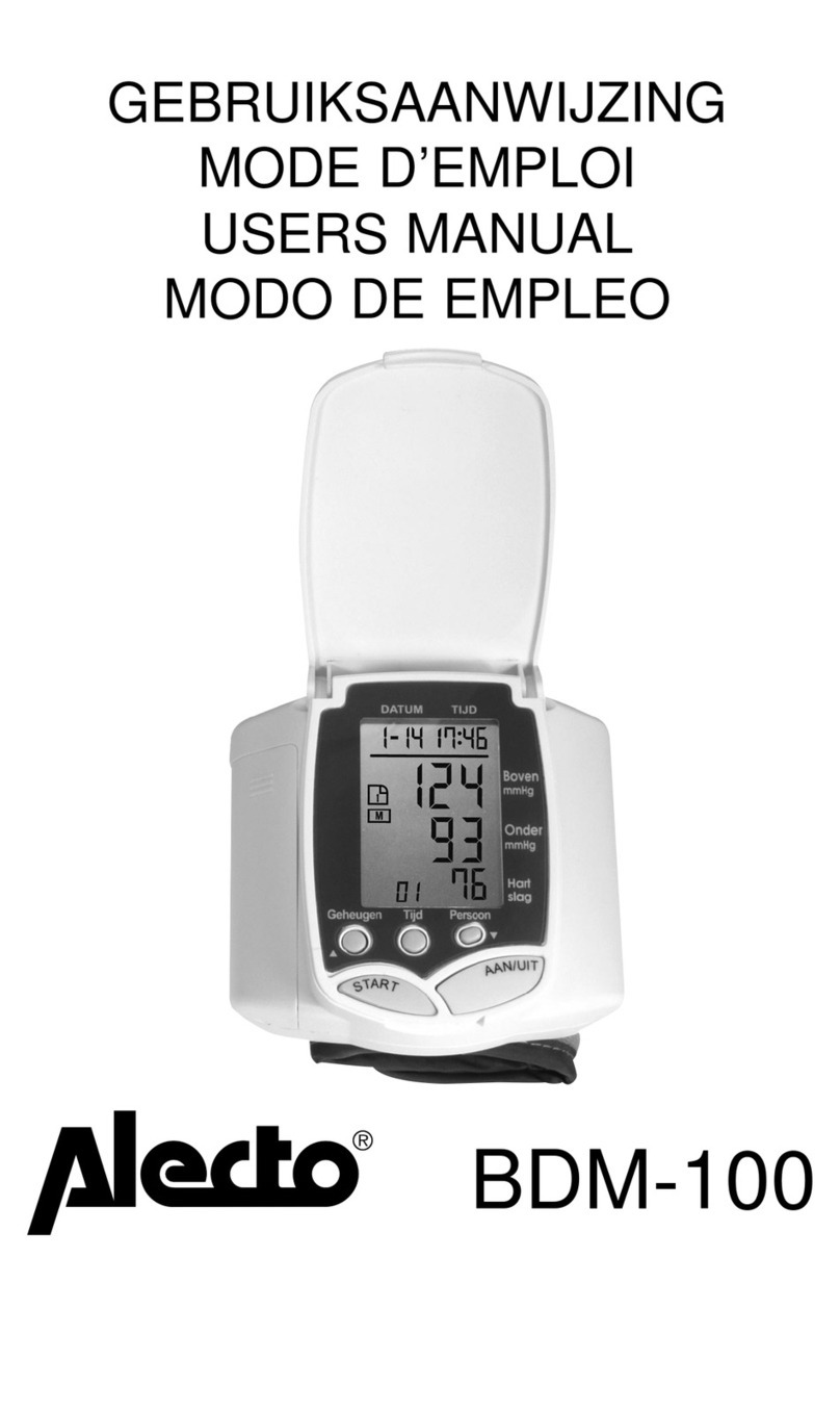 Alecto BDM-100 User manual