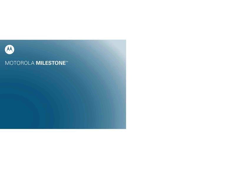 Motorola MILESTONE - User manual