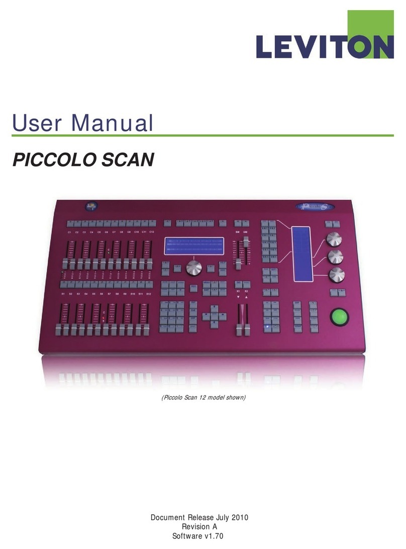 Leviton PICCOLO SCAN user manual