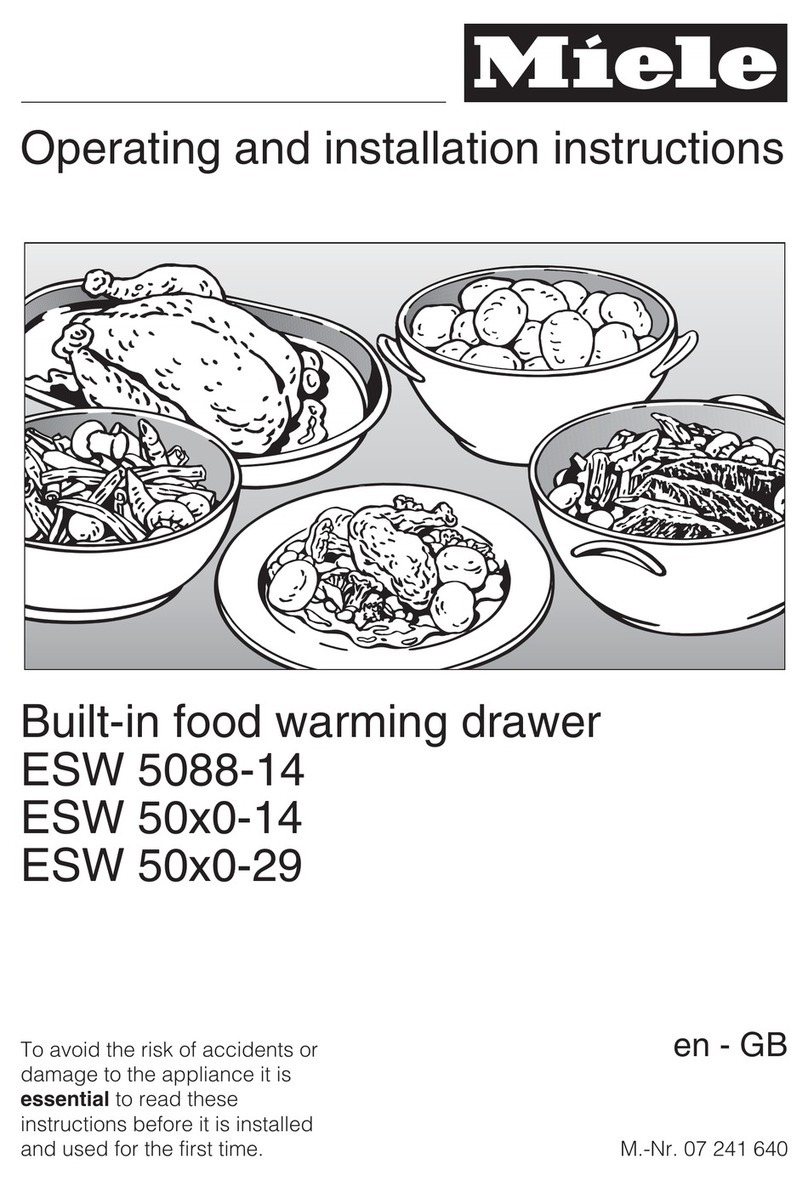 Miele ESW 5088-14 User manual
