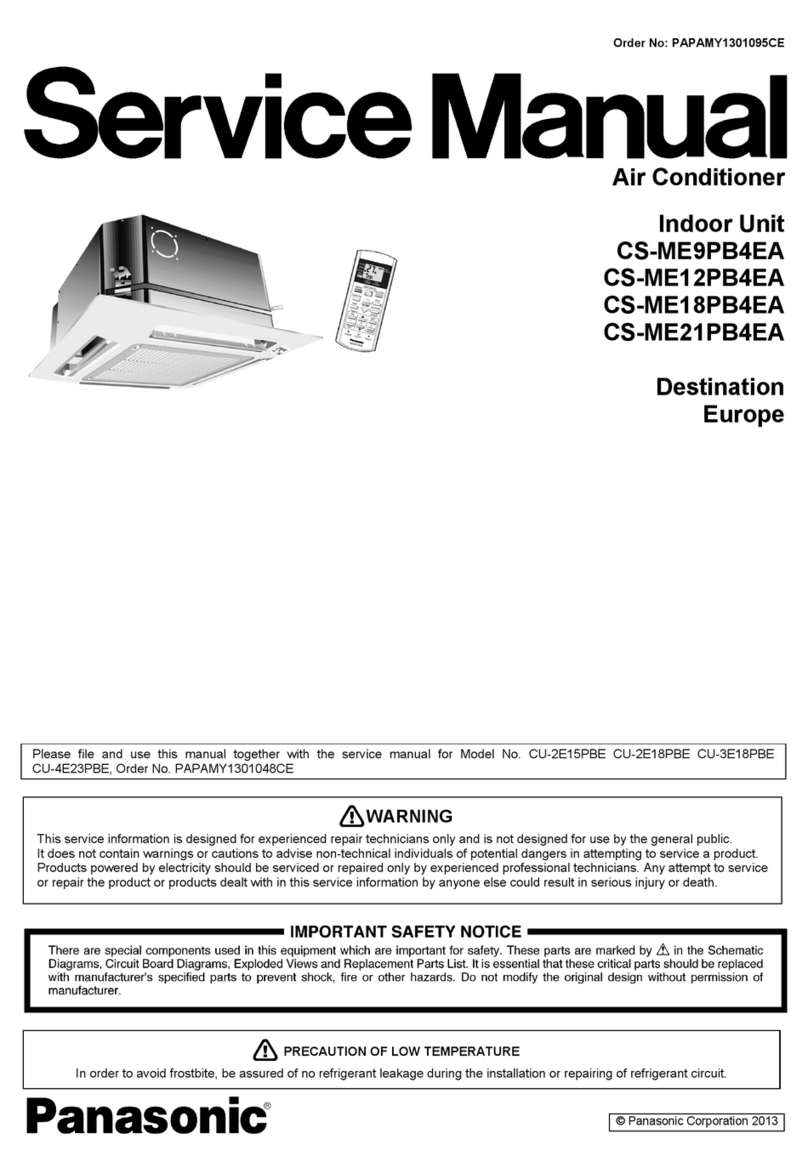 Panasonic CS-ME9PB4EA User manual