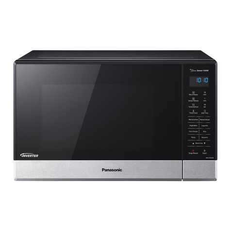 Panasonic NN-ST665B Operating instructions