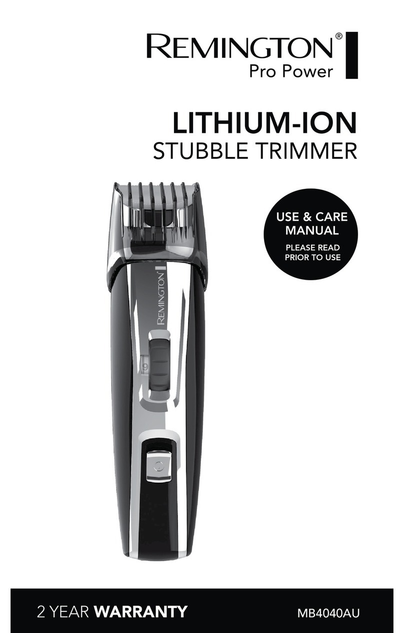 Remington PRO POWER I User manual