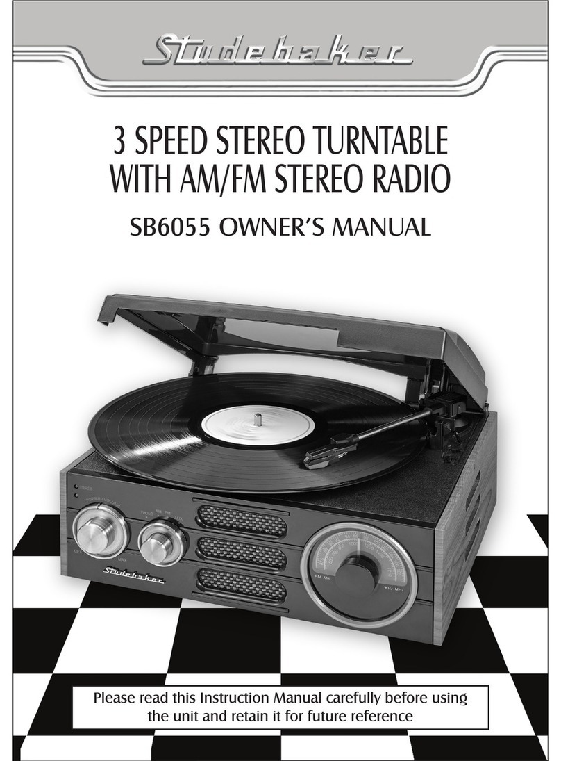 Studebaker SB6055 User manual