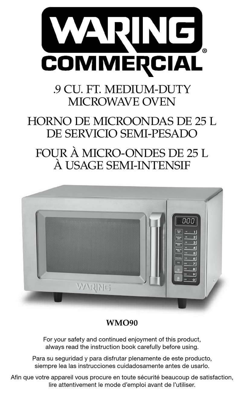 Waring WMO90 User manual