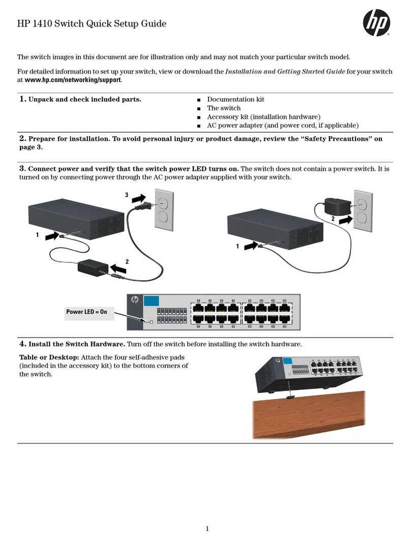 HP 1410 series User manual