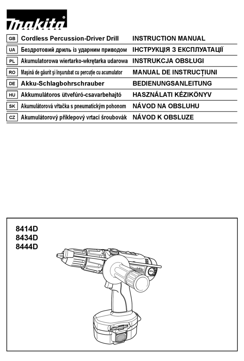 Makita 8414D User manual