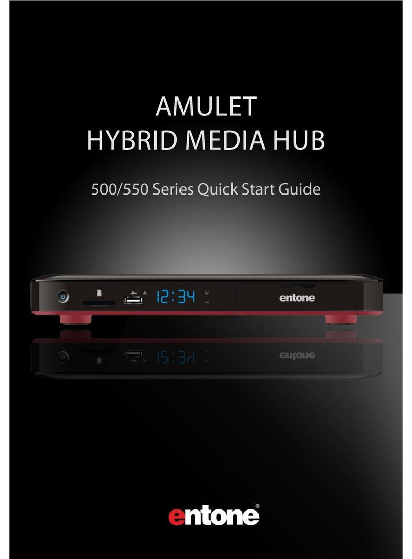 Entone Amulet 500 Series quick start guide