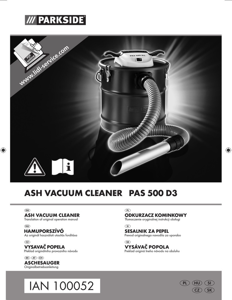 Parkside PAS 500 D3 original operation manual