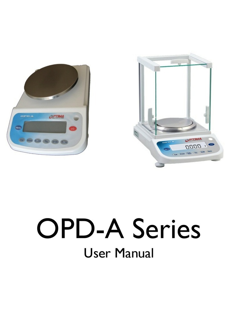 Optima OPD-A Series user manual