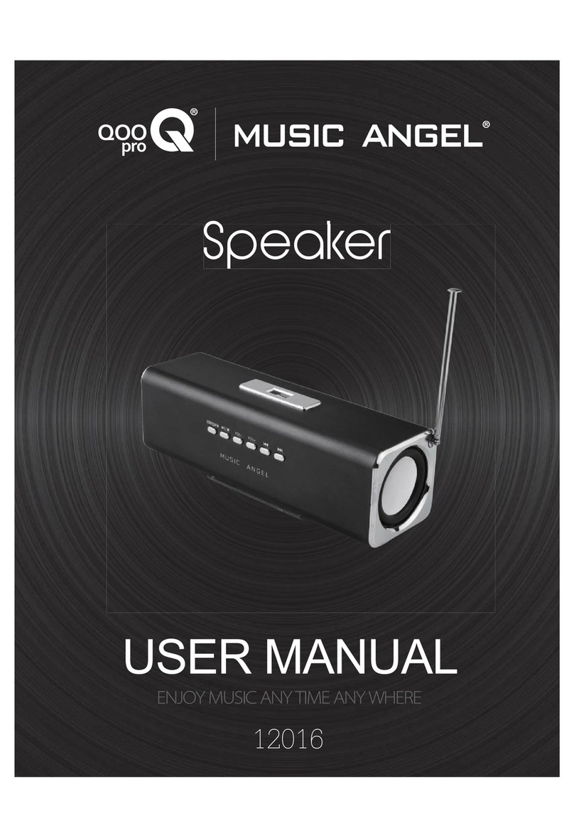 QooPro Music Angel 12016 user manual