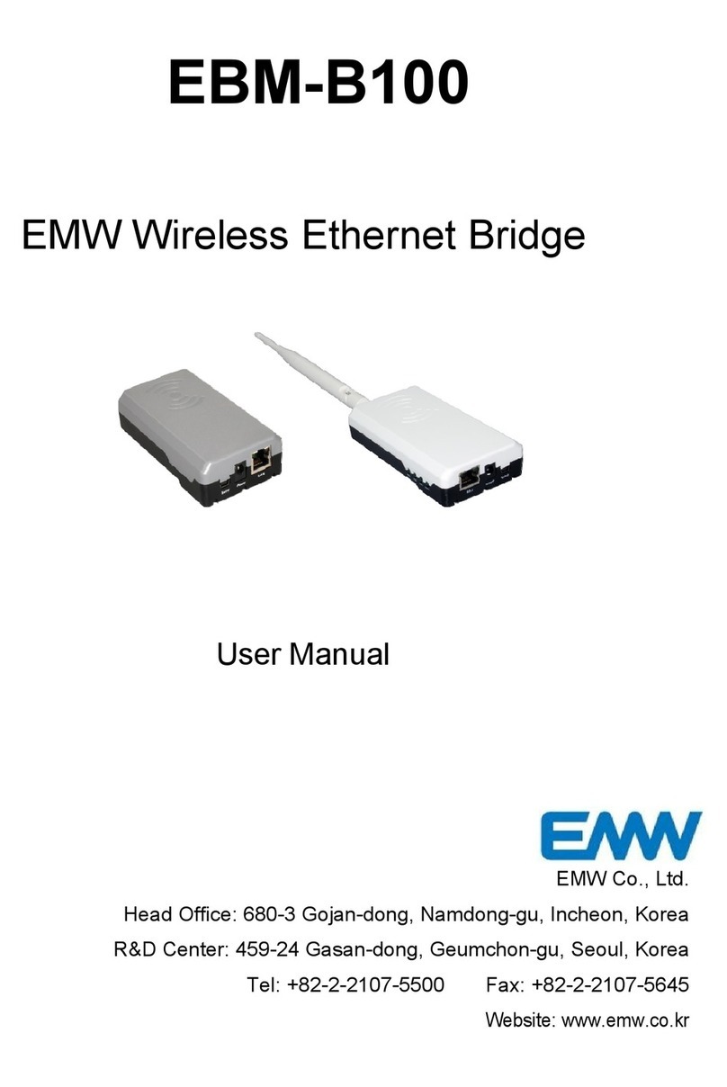 EMW EBM-B100 user manual