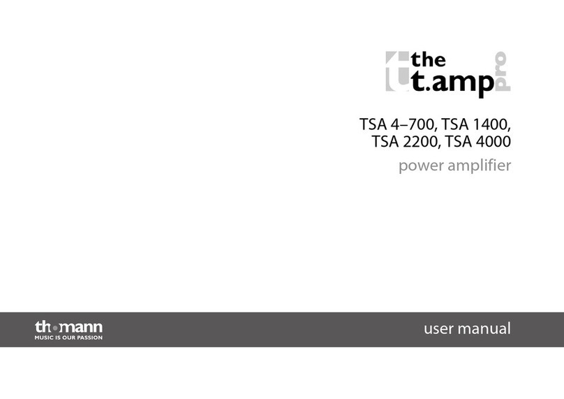 t.amp TSA 4-700 user manual