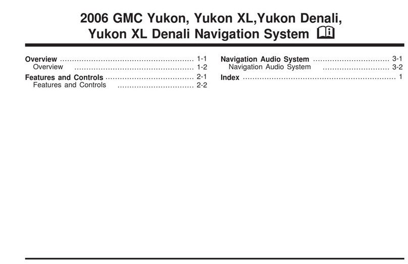 GMC 2006 Yukon XL User manual