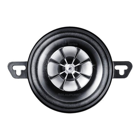 Blaupunkt GTx 352 Mk II owner's manual