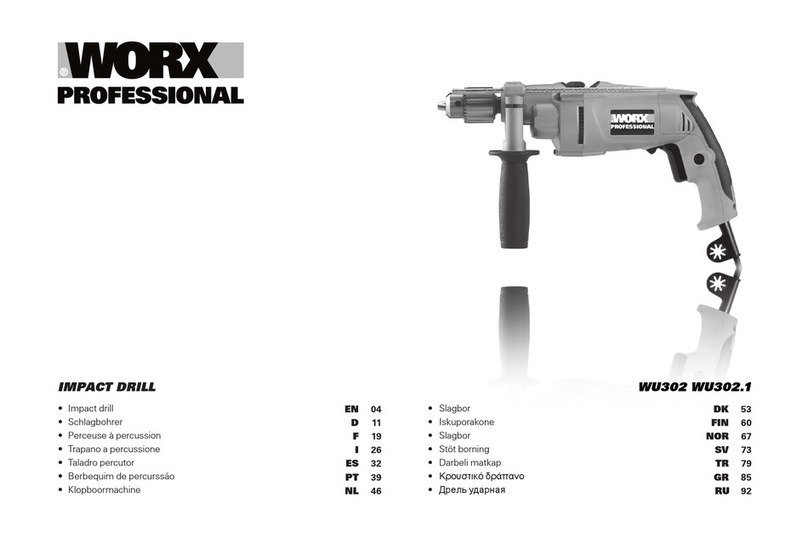 Worx WU302 User manual