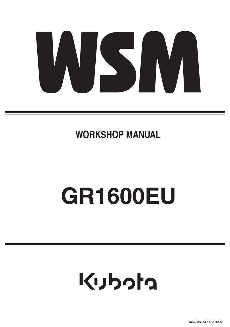 Kubota GR1600EU Instruction manual