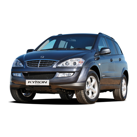 SSANGYONG 2010 Kyron User manual