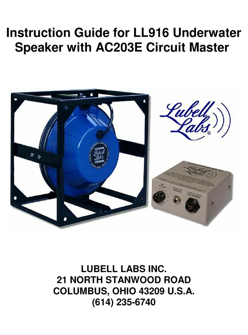 Lubell LL916 Instruction guide